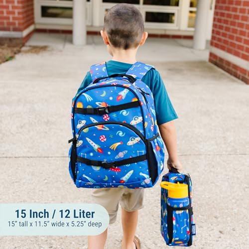 Image of Wildkin 15 inch Kids Backpack for School & Travel - Durable, Padded, Multiple Pockets, Boys & Girls Ages 5-10