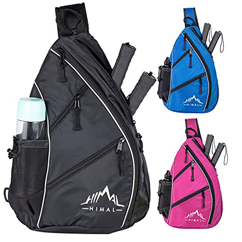 Himal Pickleball Bag Adjustable Pickleball,Tennis,Racketball Sling Bag