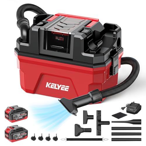 3 Gallon Cordless Wet Dry Vac