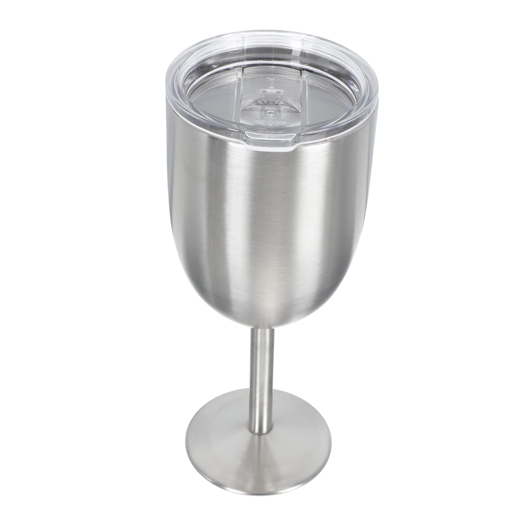 KICHOUSE Double Walled Wine Goblet Elegant Insulated Water Cup for Wine Stylish Drinking Glass for Parties and Home Use