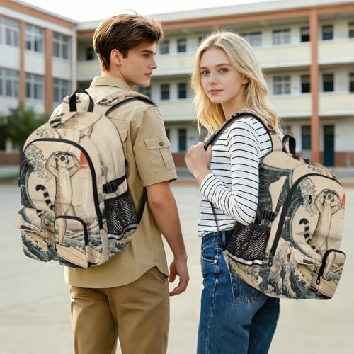 Mochila de viaje para laptop impermeable con compartimento acolchado 7