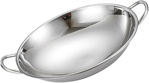 Utensilios de cocina Olla de cocina de metal Sartén de acero inoxidable Olla de acero inoxidable Sartén de acero inoxidable Olla de stock Olla seca