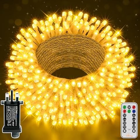 Ollny 30m 300 LED Christmas Tree Lights Cover