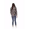 SweatyRocks-Womens-Long-Sleeve-Collar-Long-Button-Down-Plaid-Shirt-Blouse-Tops SweatyRocks Women's Long Sleeve Collar Plaid Long Button Down Shirt Blouse Tops Black Large