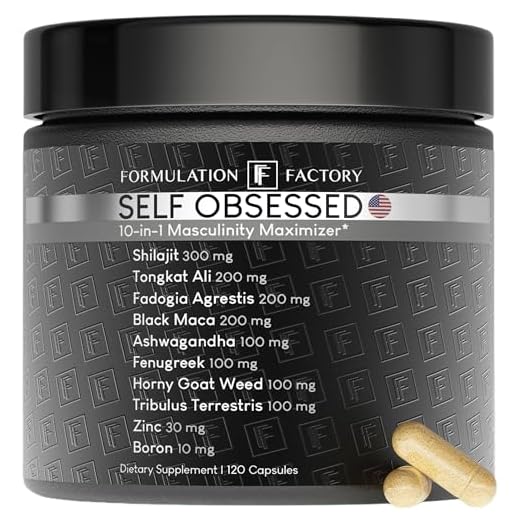 Self Obsessed Masculinity Maximizer Supplement