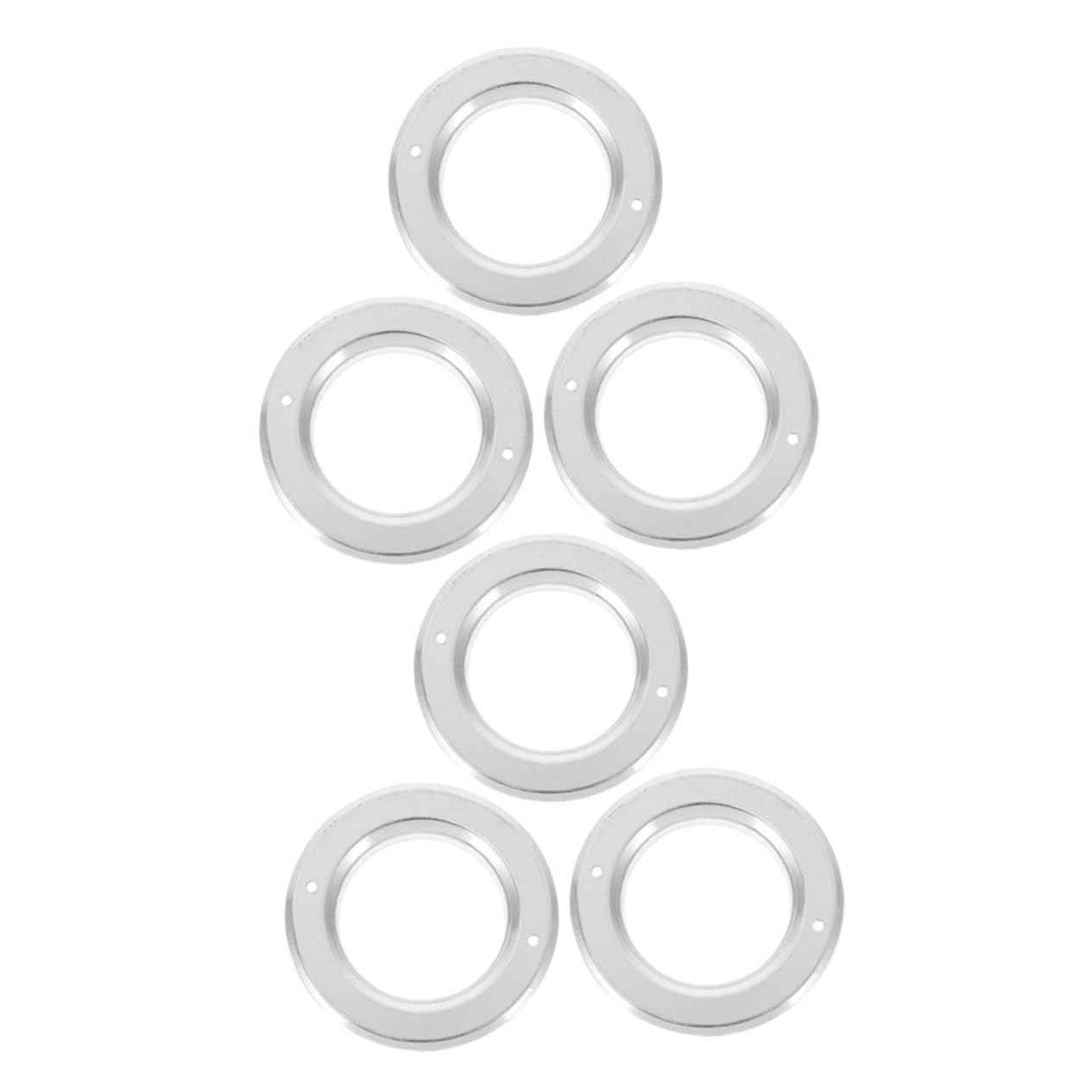 Toyvian Parrot Cage Accessories Bird Nest Box Metal Ring Bird House Hole Guards Aluminum Breeding Box Ring