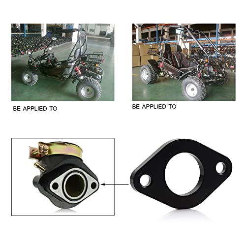 Image of FLYPIG 5pcs GY6 Intake Manifold Gasket Spacer Insulator for 125cc 150cc | for QMJ157 152QMI 4-Stroke Engines, Taotao Roketa Moped Scooter, Dirt Bike ATV Quad, Go Karts