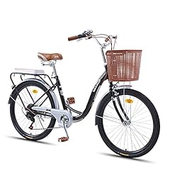 LLF Fahrrad, Womens Beach Cruiser...