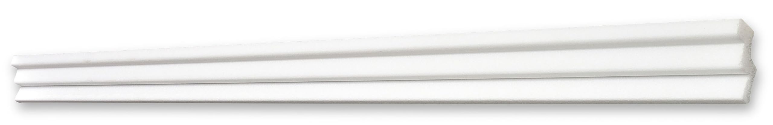 DECOSA Moulure T30 - polystyrène - blanc - 20 x 30 mm - longueur 2 m - 5 pièces (=10 m)