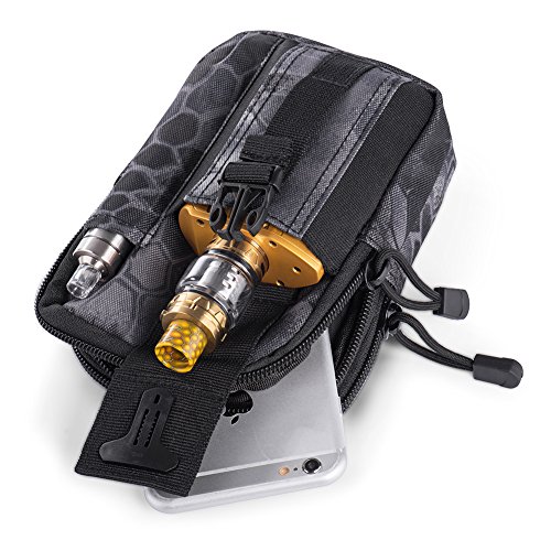 Ecigdiy Tactical Molle Bag Compact EDC Multi-Purpose Utility Gadget Belt Pouch with Mobile Phone Holster for iPhone 6/6S, Camping Hiking Outdoor Equipment - Image 3