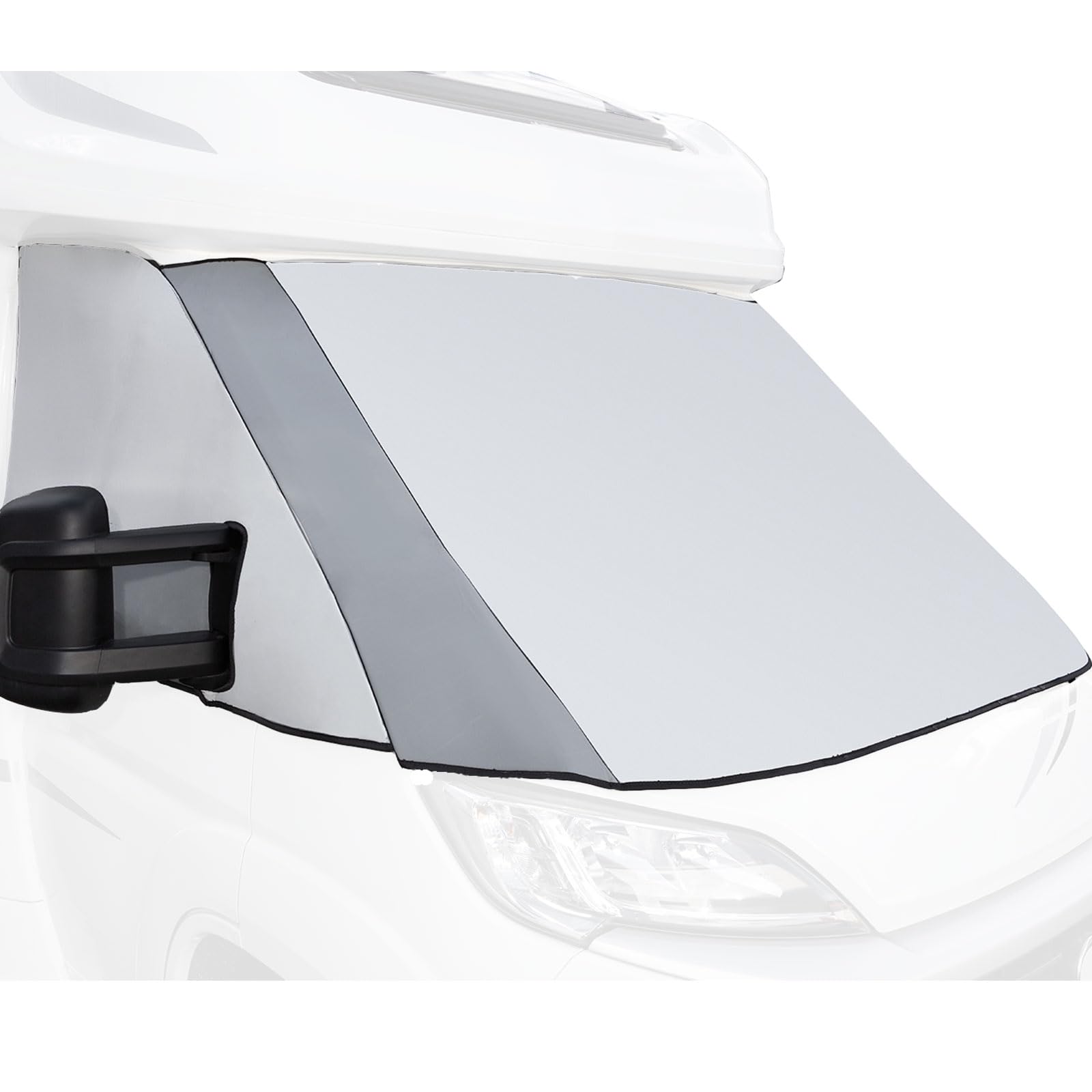 BRUNNER CLI-MATS XT Thermomatte Wohnmobil für Mercedes Benz Sprinter 07/2018 bis Heute, Kälteschutz Winter, Hitzeschutz Sommer, Schutz-Plane Außen, einteilig