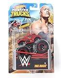HW Monster Trucks The Rock WWE Die-cast 1/64 Scale Vehicle