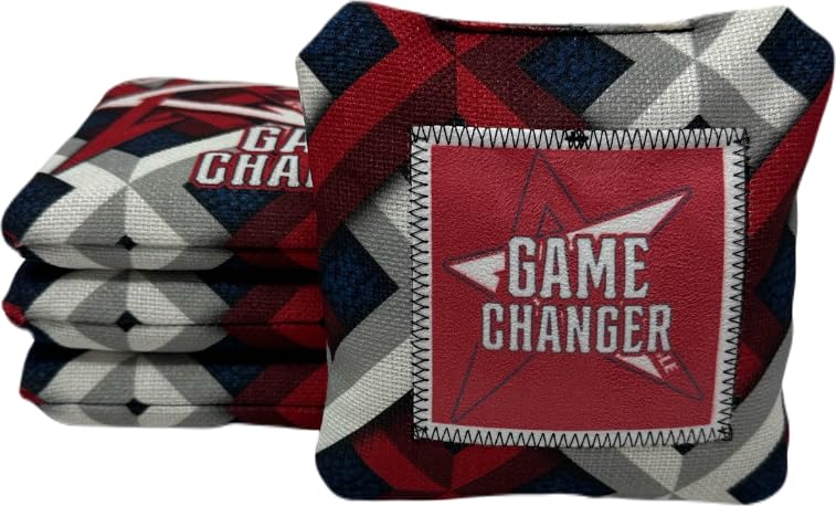 Gamechanger Cornhole Bags | Patented Technology | ACL Pro Approved | Set of 4