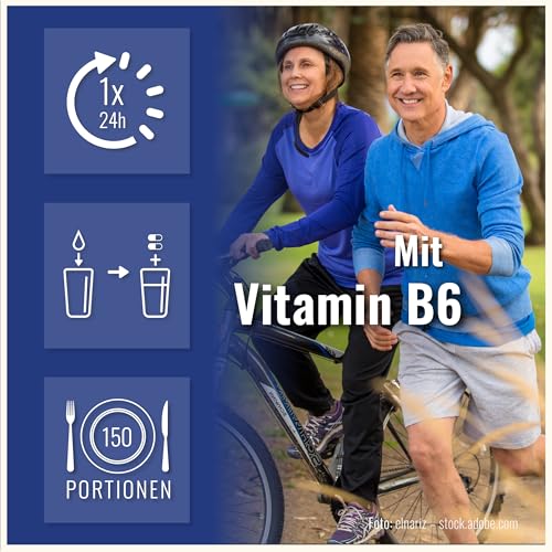 Magnesium Komplex Hochdosiert 400mg - [300x Kapseln - 9 Magn Verbindungen] – Magnesiumkomplex - Magnesium Hochdosiert Kapseln – Complex Mit Vitamin B – Magnesiumoxid, Magnesiumbisglycinat