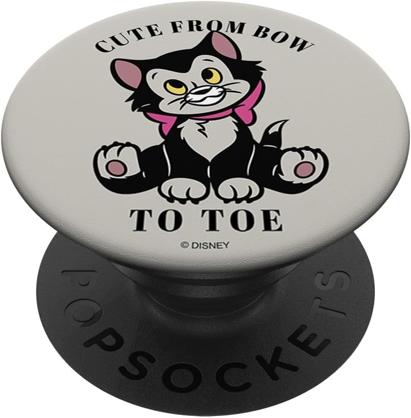 Disney Pinocchio Figaro Cute From Bow To Toe PopSockets MagSafe PopGrip for iPhone
