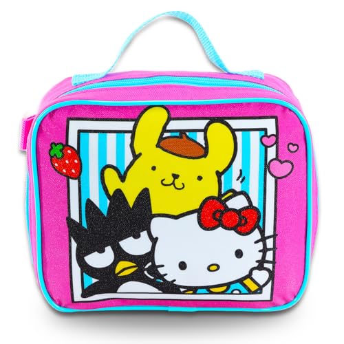 Hello Kitty Clear Backpack for School - Bundle Hello Kitty & Friends Backpack, Lunch Box, Water Bottle, Stickers, More | Transparent Backpack for Kids3
