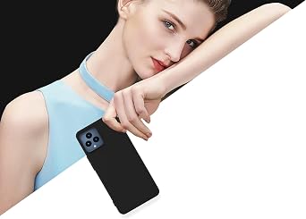 Case for blu G91S Phone Case TPU Soft Silicone Cover, Shockproof Silicone Phone Case with Microfiber Lining(Black)