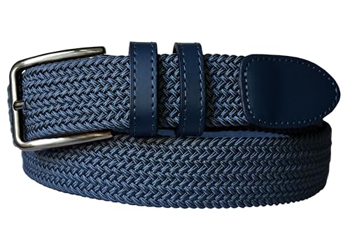 Men's Women's Italian Stretch Woven Belt 5