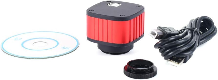 HAYEAR 5MP HD USB2.0 Digital C-Mount Industry Microscope Camera Kit 1/2.5" CMOS Industry PCB 2592x1944 SDK/DirectShow