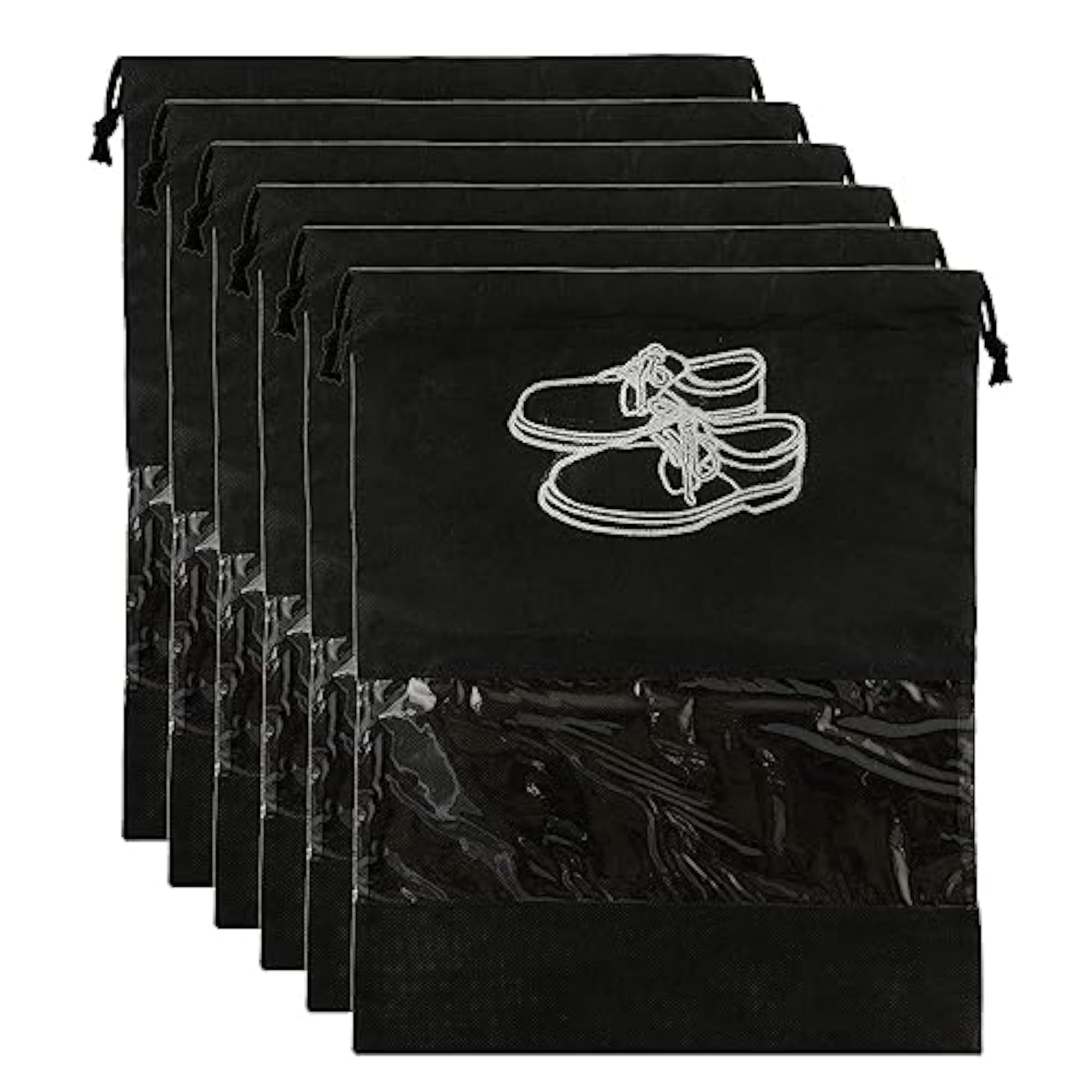 Shoe Bag for Travel Organizer, Transparent Pouch