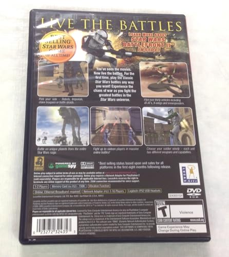 Star Wars Battlefront - PlayStation 2 [video game]