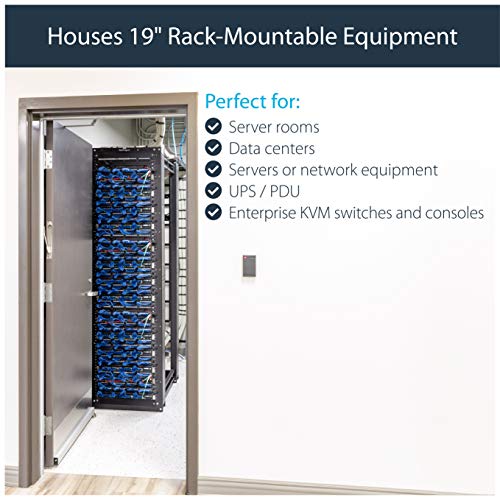 StarTech.com 45U Heavy Duty Open Frame Server Rack - 3300lbs Weight Capacity - 4 Post 35.9" Deep Network Equipment Rack w/ Cable Management (4POSTRACKHD) - Thumbnail 4