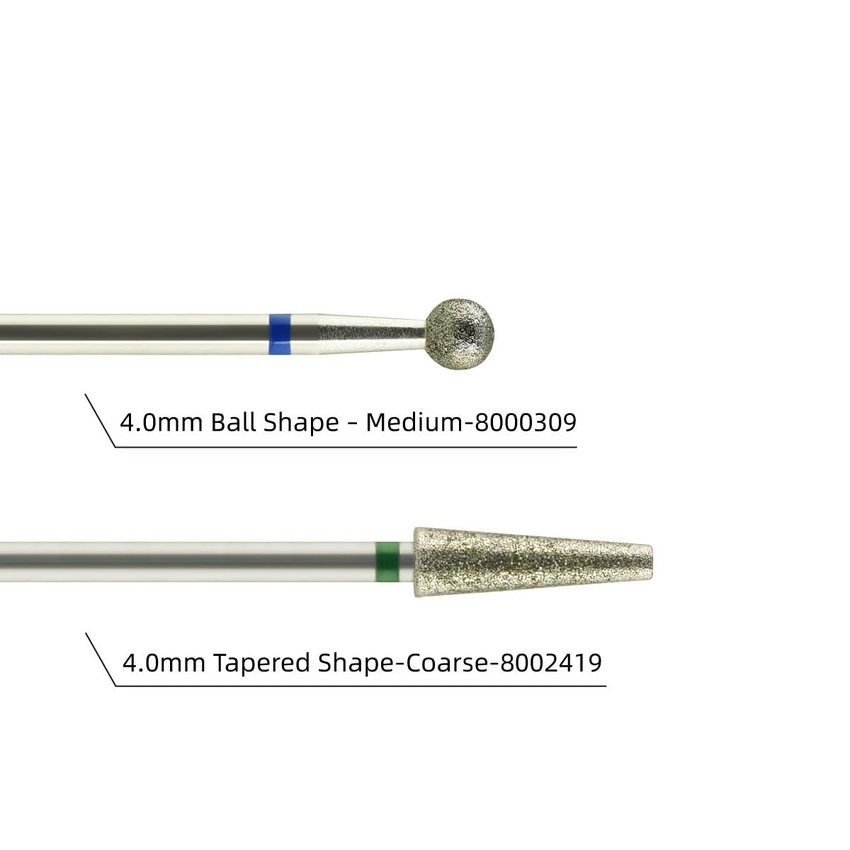 MyncbD Punta da Trapano Punte per Unghie-（A000056 Kit Punte per cuticole 5PCS）-Wilson Strumento per Manicure al carburo