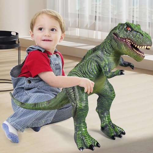 Yongjule DINOSAUR-TOYS-01 Large Dinosaur Toys- 28 Inch Tyrannosaurus Rex Soft Dinosaur Toys thumb #6