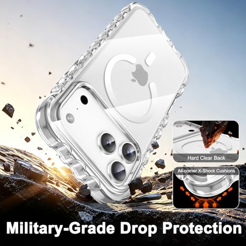 Coque iPhone 17 Pro Max robuste transparente anti-rayures - 5