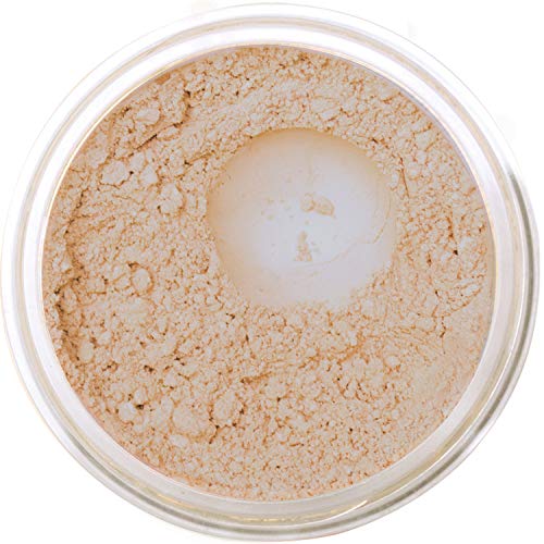 BellaTerra Cosmetics Mineral Powder Foundation – Ivory | Lightweight Matte Formula for Fair Complexions | Buildable Sheer to Full Coverage – Gentle on Sensitive Skin 9g