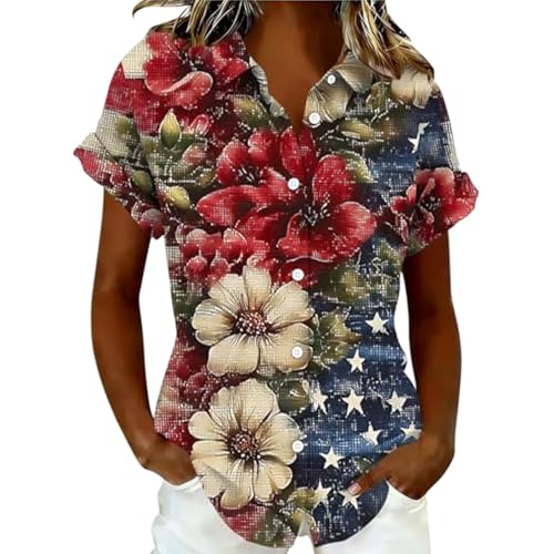 Chemise manches courtes imprimée avec finitions haut de gamme