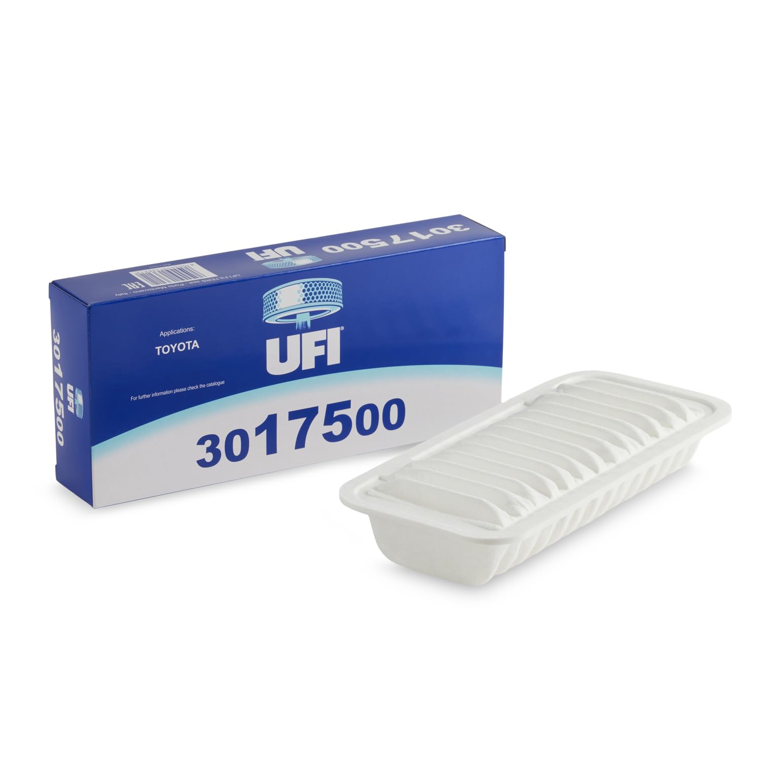 UFI Filters, Filtro Aria 30.175.00, Filtro Aria per Ricambio, Adatto a Auto, Applicabile su Diversi Modelli Citroen, Daihatsu, Peugeot, Subaru e Toyota.