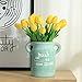 JUSTOYOU Latex Tulip, True Touch, Ramo de Flores Artificiales Decorativas, Hogar, Hotel,...