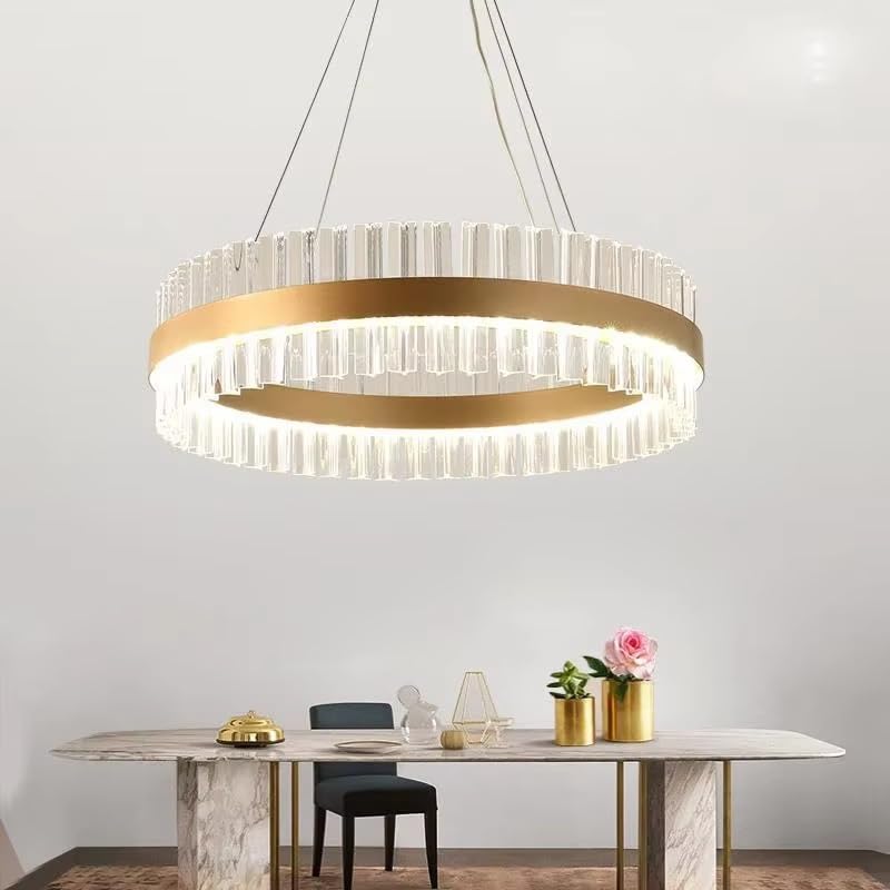 Lustre en cristal K9 pour illuminer une décoration intérieure sombre