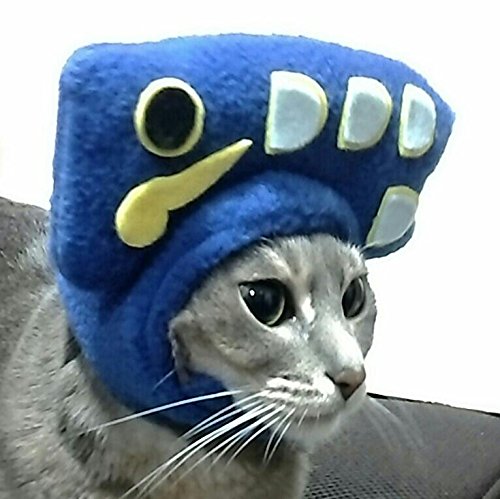 【鯉のぼり帽子】グラデーション Sサイズ わんちゃん用 Amazon | 犬猫用コスプレ 鯉のぼり（青）のかぶりもの（帽子） (S：22