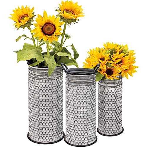 Primitives-by-Kathy-Honeycomb-Decorative-Bucket-Set Primitives by Kathy Honeycomb Decorative Bucket Set