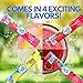 Broheemium Crystal Light Variety Pack 60 Flavored Drink Mix Packets in Lemonade Fruit Punch Raspberry Strawberry Flavors Bundles One Reusable Mood Straw Sugar-Free Hydration Anytime Anywhere!