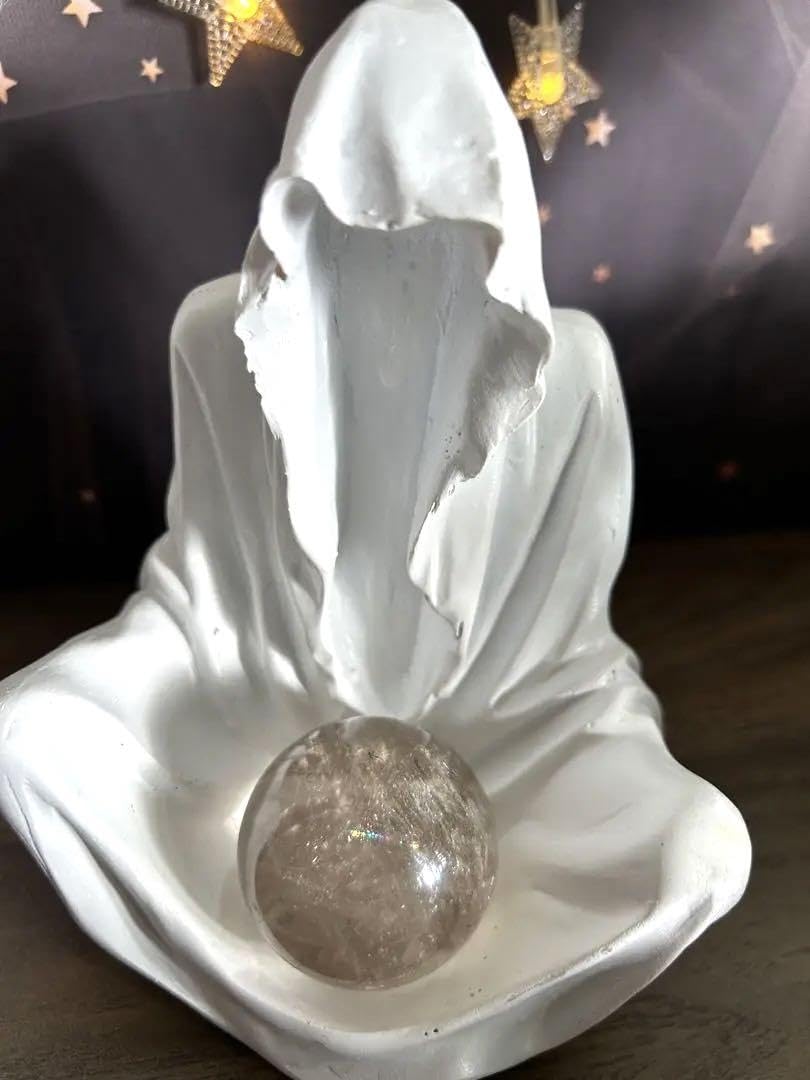 スモーキークォーツスフィア♡台座セットNo.254 No.CR-254 天然石 <丸