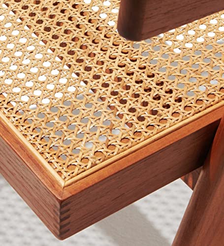 Image of Cane Masters Rattan Cane Roll for Furniture Mesh Webbing Mat Roll for Basket Chair Cabinet Almirah Decoration Weaving Furnishing (18X18)