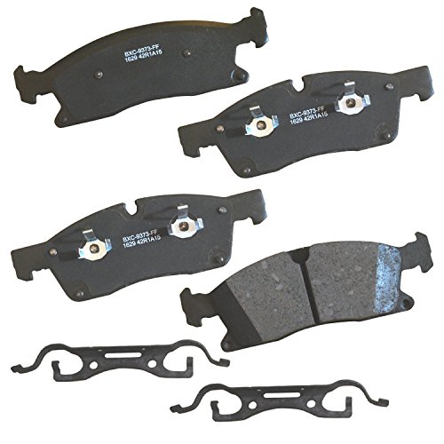 Bendix Premium SBC1629 Ceramic Front Brake Pads for Select Models Dodge Durango,Jeep Grand Cherokee,Mercedes-Benz GL350,GL450,GLE300d,GLE350,GLE350d,GLE400,GLS350d,GLS450,ML250,ML350,ML400,ML550