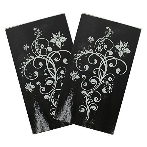 Com-four® Set 2er Ceranfeld copre e taglieri in