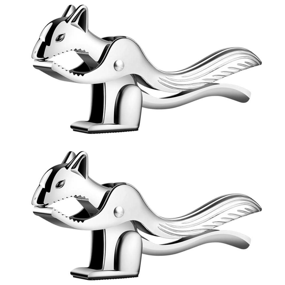 CTRLZS Hazelnut Nut Pliers Squirrel Shaped Walnut Pecan Nutcracker Sheller Sheller Kitchen Tools Shelling Pliers