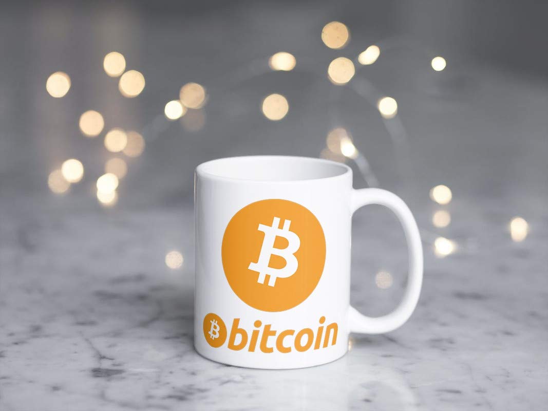 Caneca de café Bitcoin cripto moeda engraçada fofa Ethereum BTC café  engraçado GPU digital criptomoeda amante ideia de presente investir  motivação inspiração 325 ml cerâmica branca novidade xícara de |  Amazon.com.br