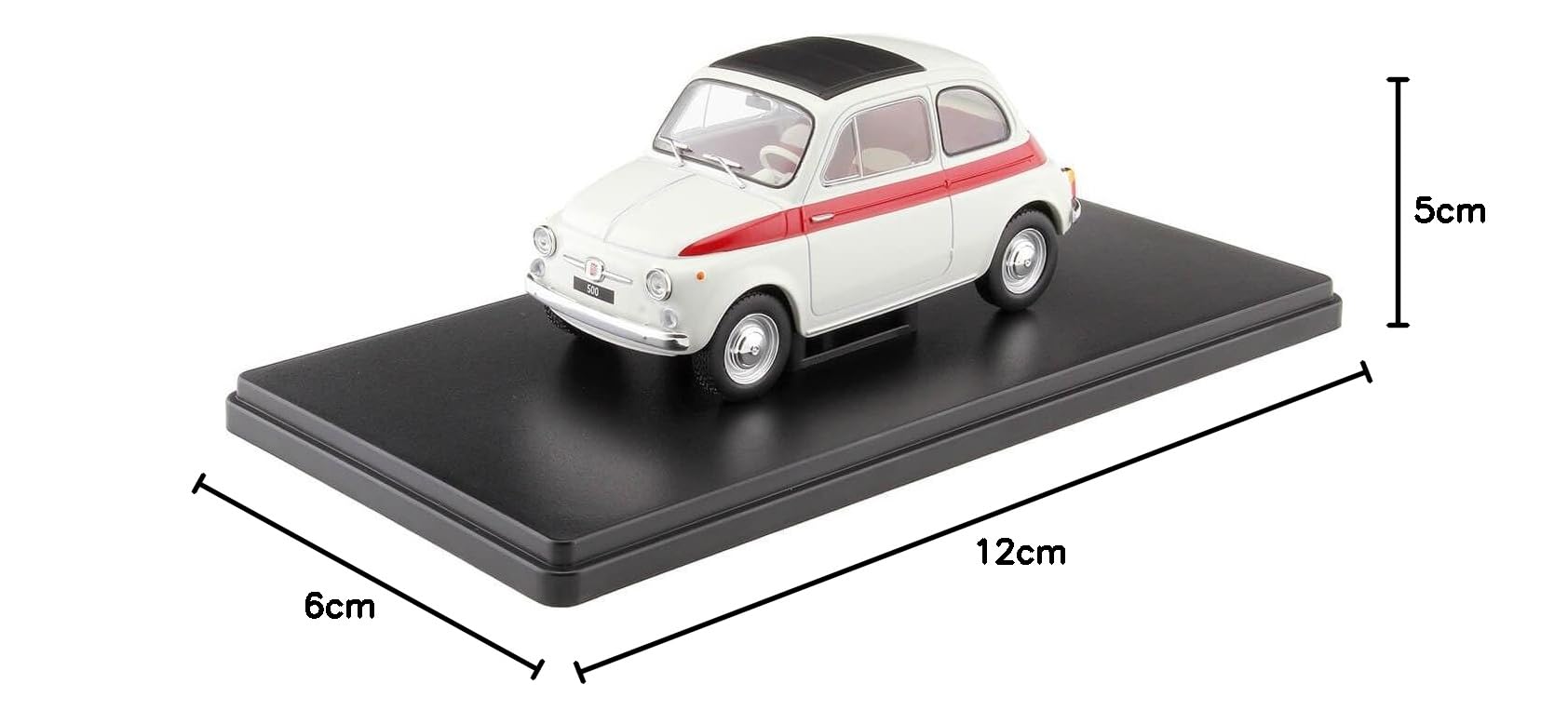 Amazon | WHITEBOX 1/24 フィアット 500 チンクエチェント 1960