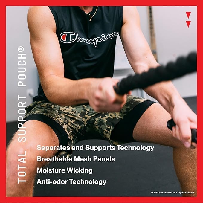 Champion Mens Men's Double Dry Compression Short4