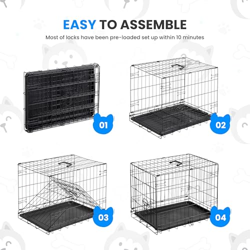 HealSmart 30-Inch Single Door Crate
