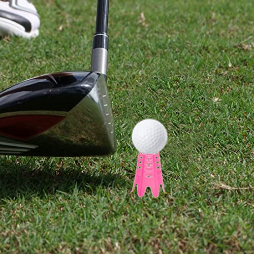 Image of Plastic Golf Tees, Golf Simulator Tees for Home, Outdoor Indoor Golf Tees Simulator Practice Training, Golf Mat Tees for Winter Turf and Driving Range