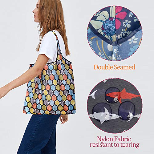 Szuah 10 Pack Reusable Grocery Shopping Bags thumb #3
