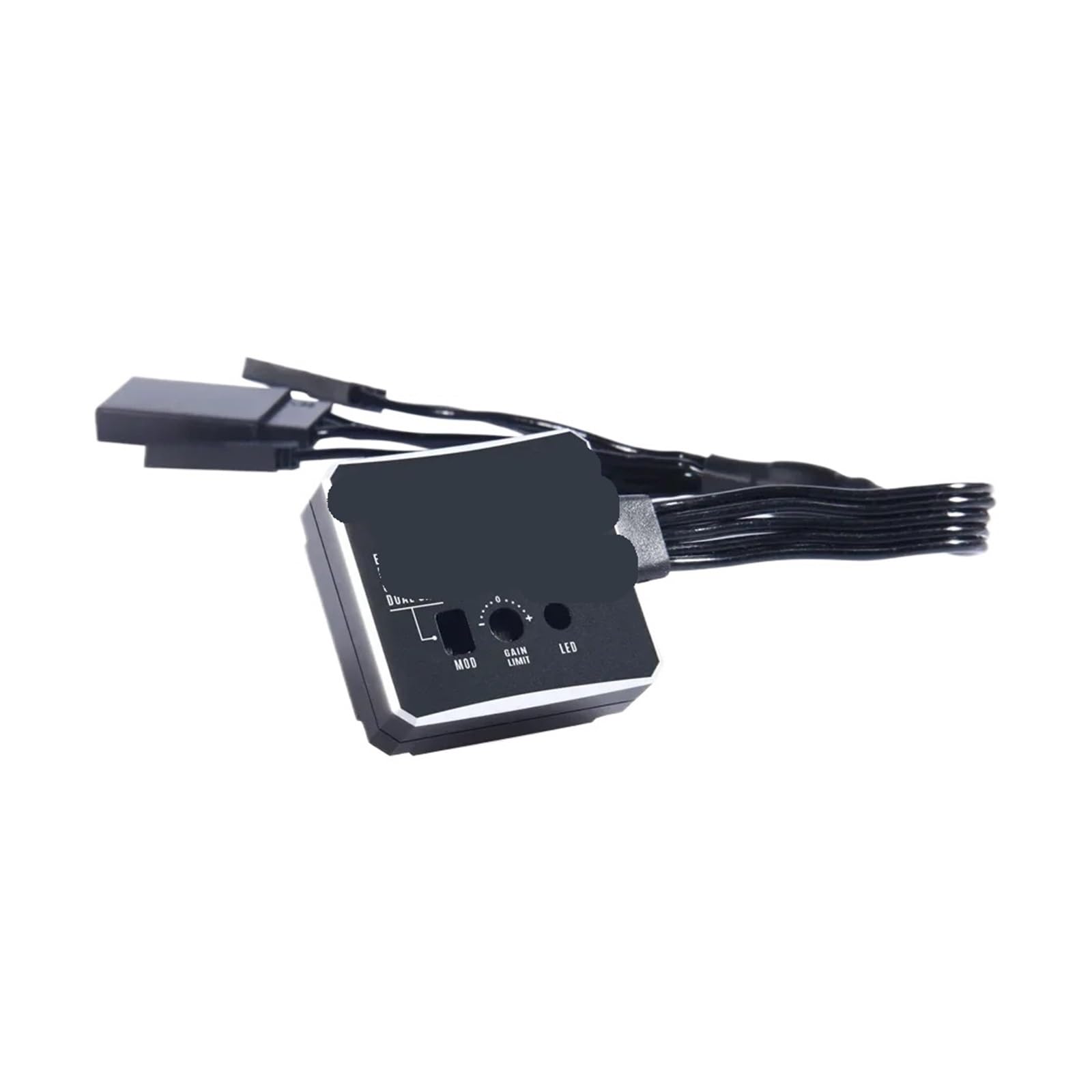 Obudowa z tworzywa sztucznego do stabilizatora żyroskopu samochodu RC V3(V3 Black)