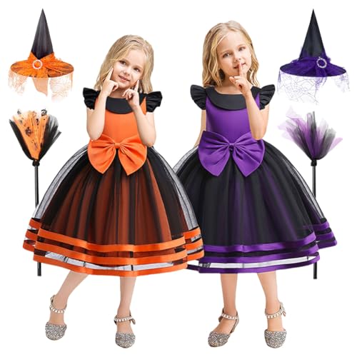 [monoii] ハロウィン コスプレ 子供 魔女 仮装 キッズ 魔法使い 衣装 キッズ コスチュームのサムネイル